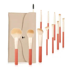 12 Pcs Makeup Brushes Set Professional Eyeshadow Foundation Blush Powder Eyeliner Eyelash Lip Make Up Brush Cosmetic Tool