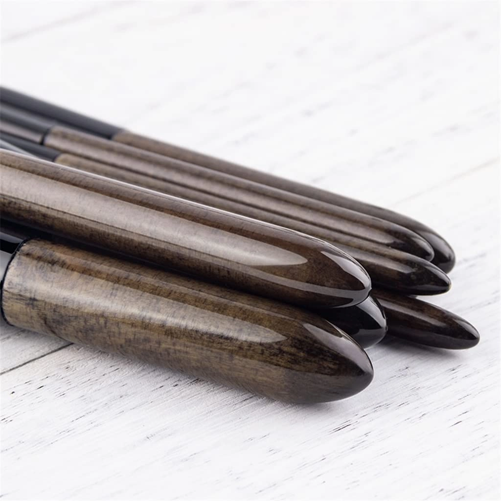 15Pcs Make Up Brushes Set With Bag Foundation Eyeshadow Blending Eyebrow Makeup Brush PU Leather(15pcs,white-Patch five-pointed star4)