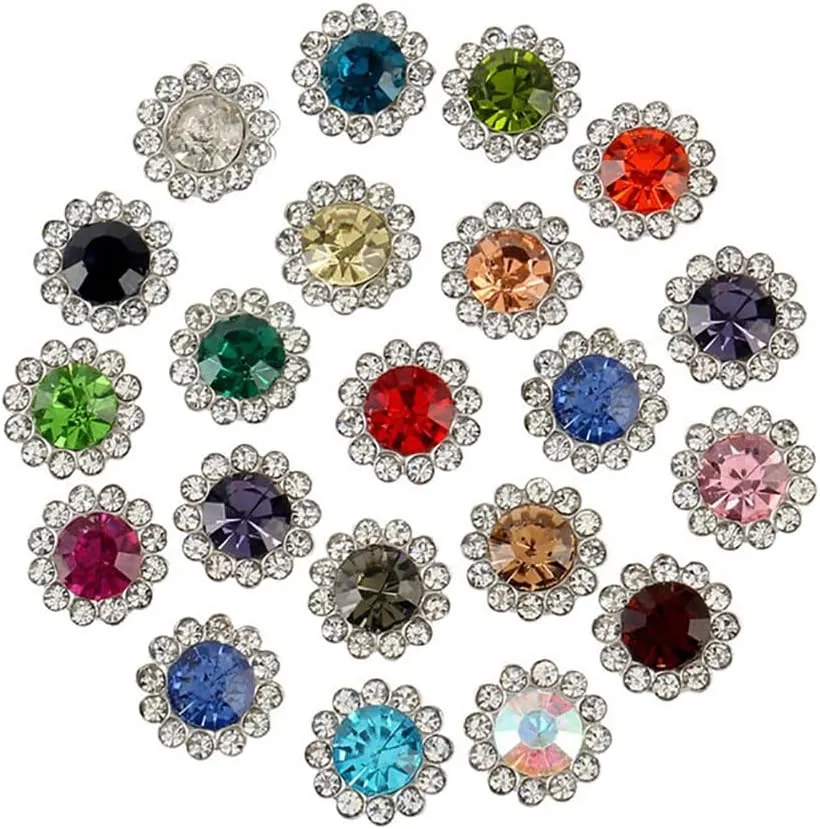 200 Pcs Glass Crystal Sew on Rhinestones for Crafting, 8 mm Gems for Sewing,Shiny Sunflower Rhinestones with Gold Claw for Jewels Making Clothing Shoes Wedding DIY,Dark Pink