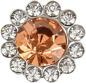 200 Pcs Glass Crystal Sew on Rhinestones for Crafting, 8 mm Gems for Sewing,Shiny Sunflower Rhinestones with Gold Claw for Jewels Making Clothing Shoes Wedding DIY,Dark Pink