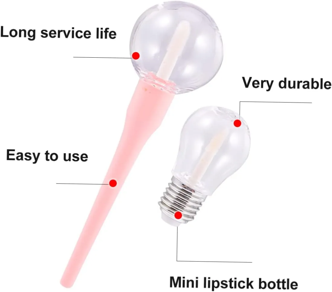 2sets 10pcs Lip Gloss Tube Refillable Empty Bottles for Travel Durable Leak Design for DIY Lip Gloss Samples Present for Beginners 10pcs*2