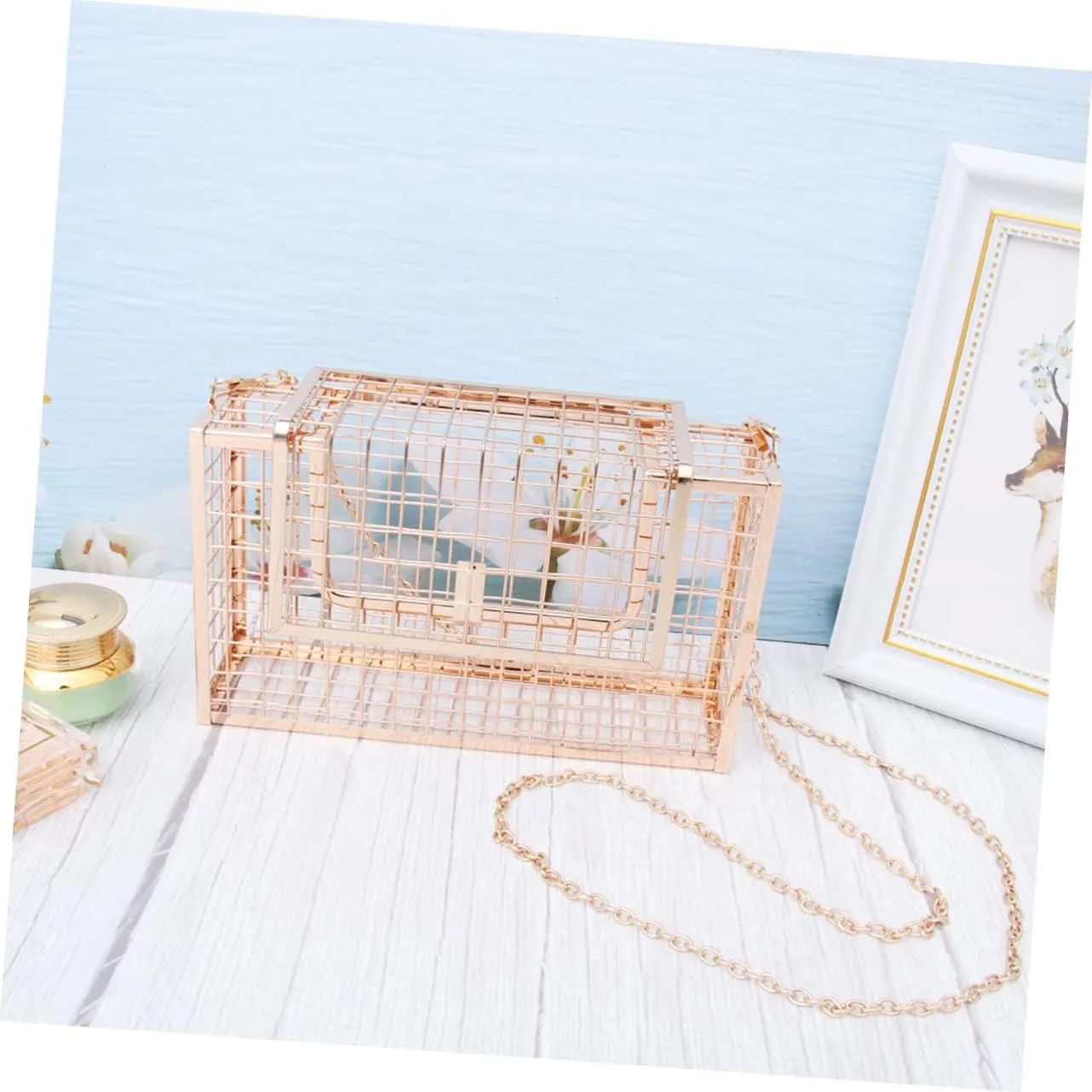 3 Pcs Hamper Evening Bag Basket Clutch European and American