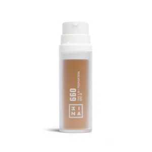 3INA The 3-In-1 Foundation 660 - Vegan Formula - Combination Of Primer, Concealer And Foundation - Medium Coverage - Natural Finish - Perfect For Covering Lines And Blemishes - Long Lasting - 1.01 Oz