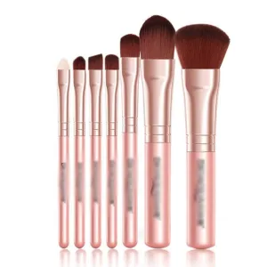 7 Pcs/SetProfessional Women Makeup Brushes Face Cosmetic Beauty Eye Shadow Foundation Blush Brush Tools (black)