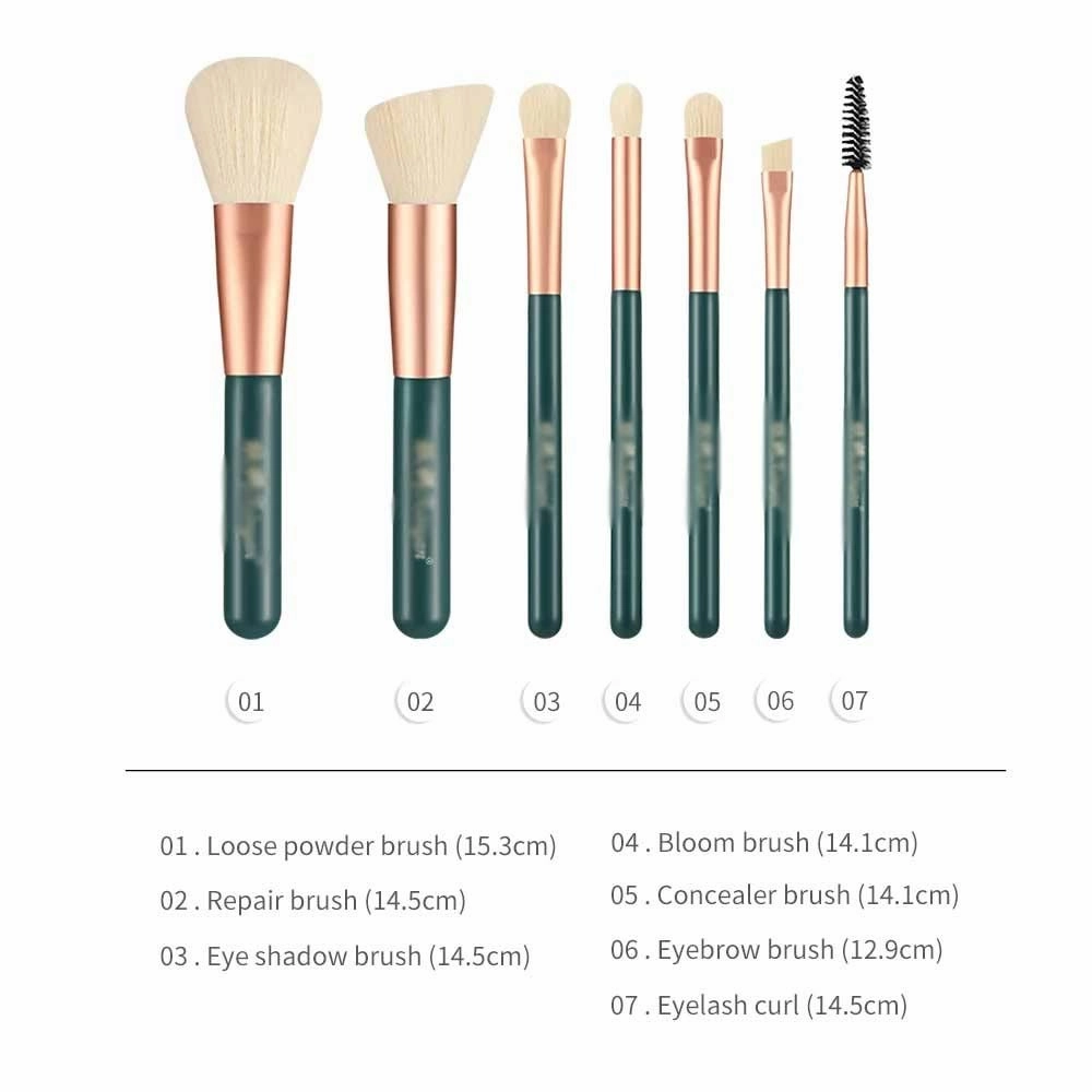 7PCs Makeup Brushes Set Women Beauty Cosmetic Tools Professional Blush Powder Foundation Eye Shadow Make-up Tools for Face New(05)