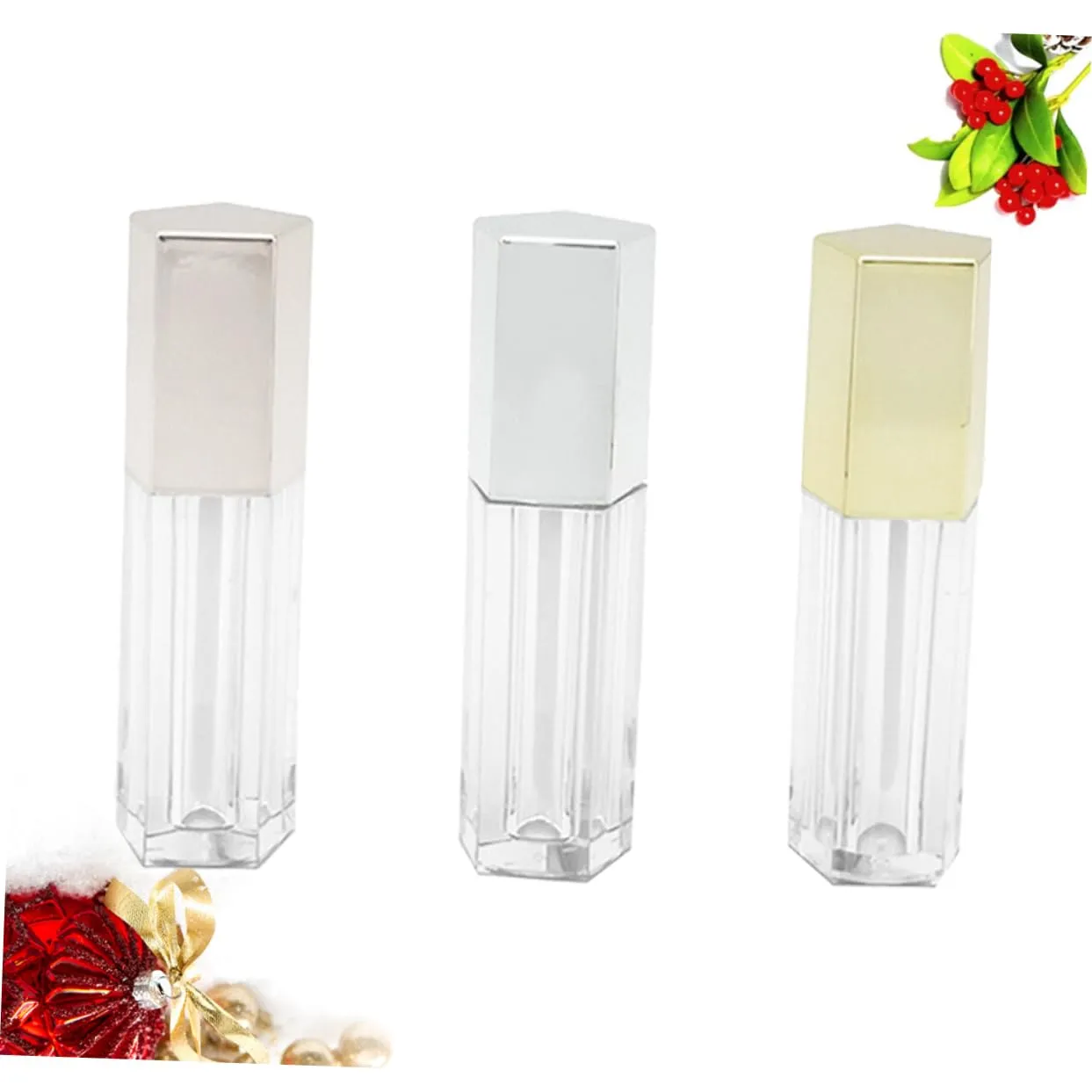 9 PCS Refillable Lip Balm Bottle lip oil lip gloss Empty Lip Gloss Bottles refillable lip oil bottles lip wand bottles DIY Lipstick Empty Tube lip gloss vials lipstick box cosmetic