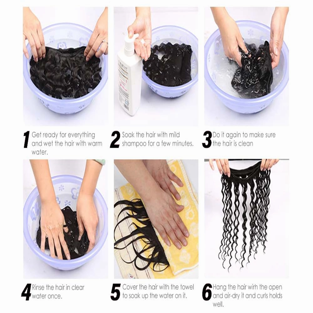 99j Deep Wave Bundles Human Hair Burgundy Deep Wave Bundles Wine Red Brazilian Hair Extensions Weave Wet and Wavy Soft Silky for Black Woman 14 16 18 Inch