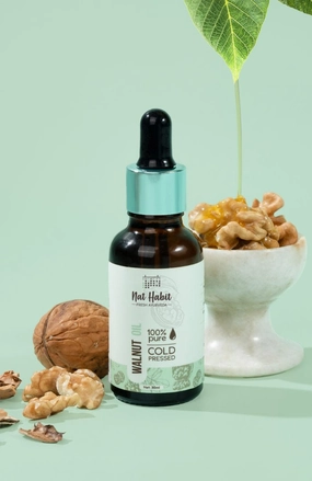 <strong>Pure Cold Pressed Walnut <i>(Akhrot)</i> Oil 30ml</strong>