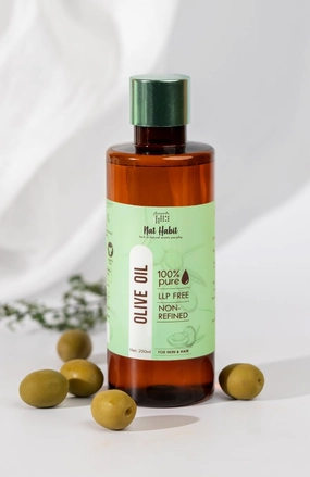 <strong>Pure Olive Oil 200ml</strong><br><i>Non-Refined, LLP Free</i>