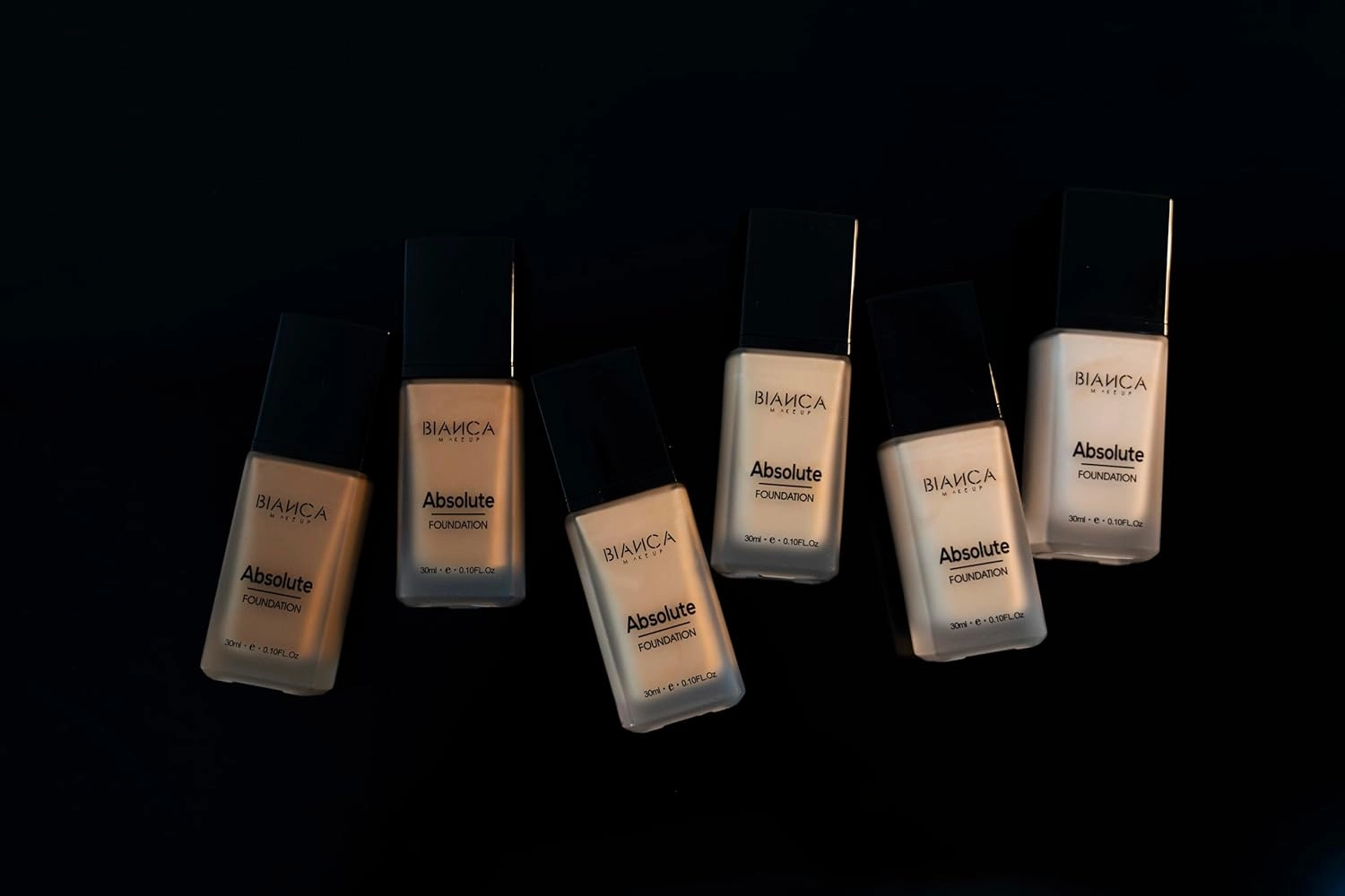 Absolute Foundation | Bianca Makeup | Liquid Foundation with Full Coverage | Shine and Oil Control | 24-hour Wear | Water and Humidity Resistant | Various Shades (Sand, 0.10 Fl Oz)