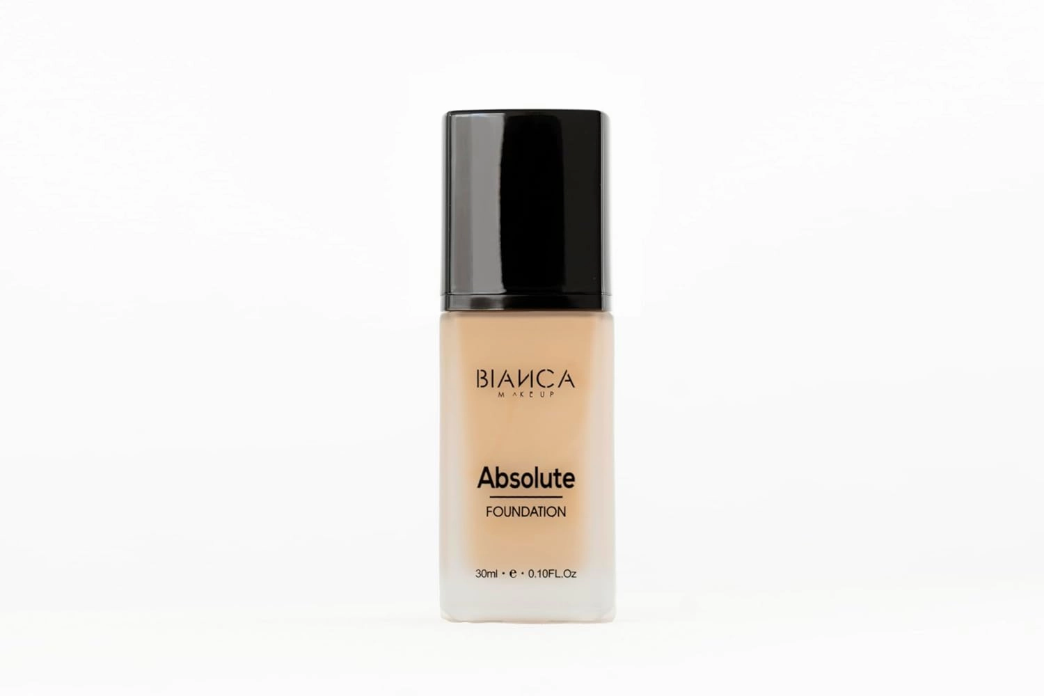 Absolute Foundation | Bianca Makeup | Liquid Foundation with Full Coverage | Shine and Oil Control | 24-hour Wear | Water and Humidity Resistant | Various Shades (Sand, 0.10 Fl Oz)