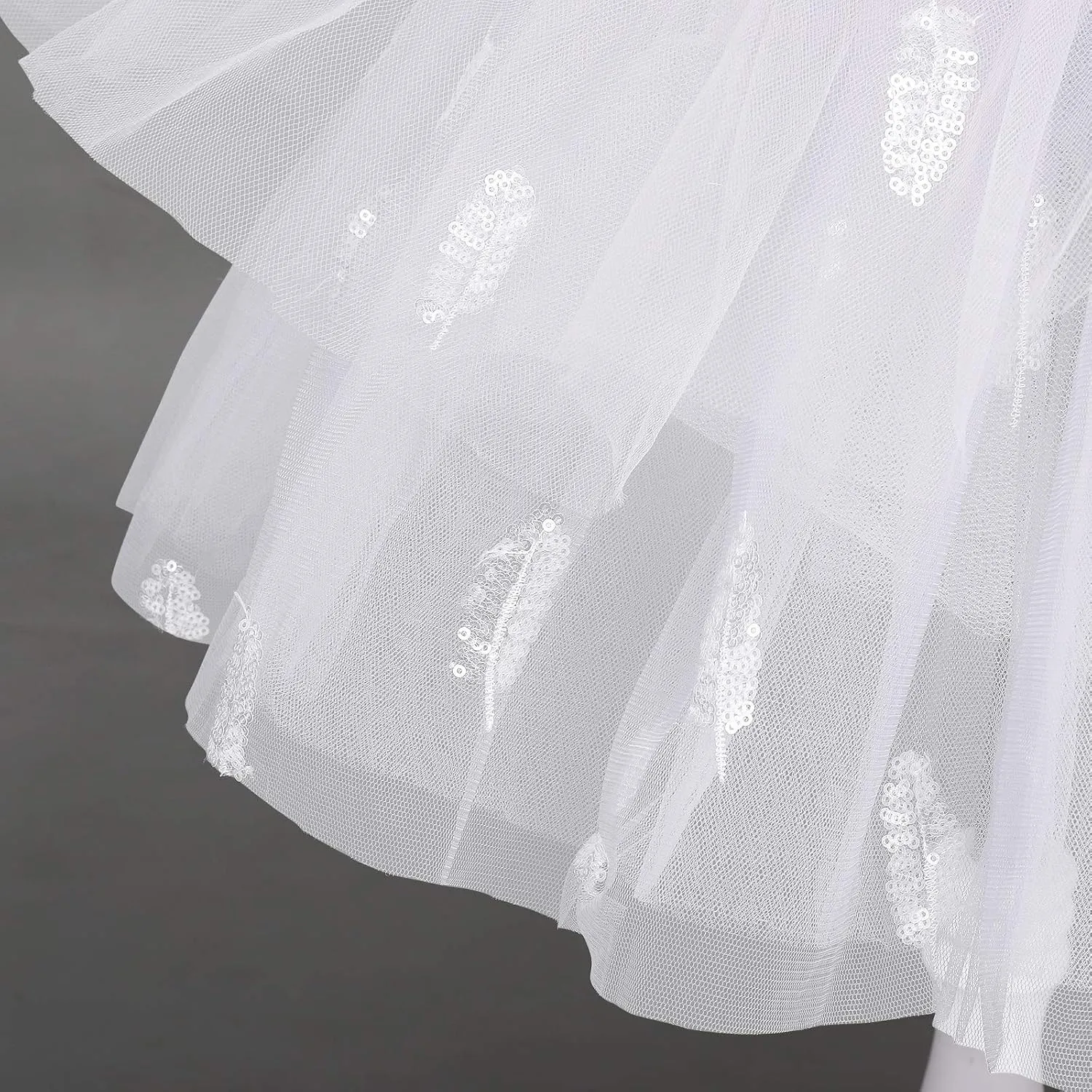 AFAVOM Toddler Kid Girls Sequins Fringes Camisole Ballet Dance Dress Glitter Feather Tutu Skirted Leotard Ballerina Dancewear