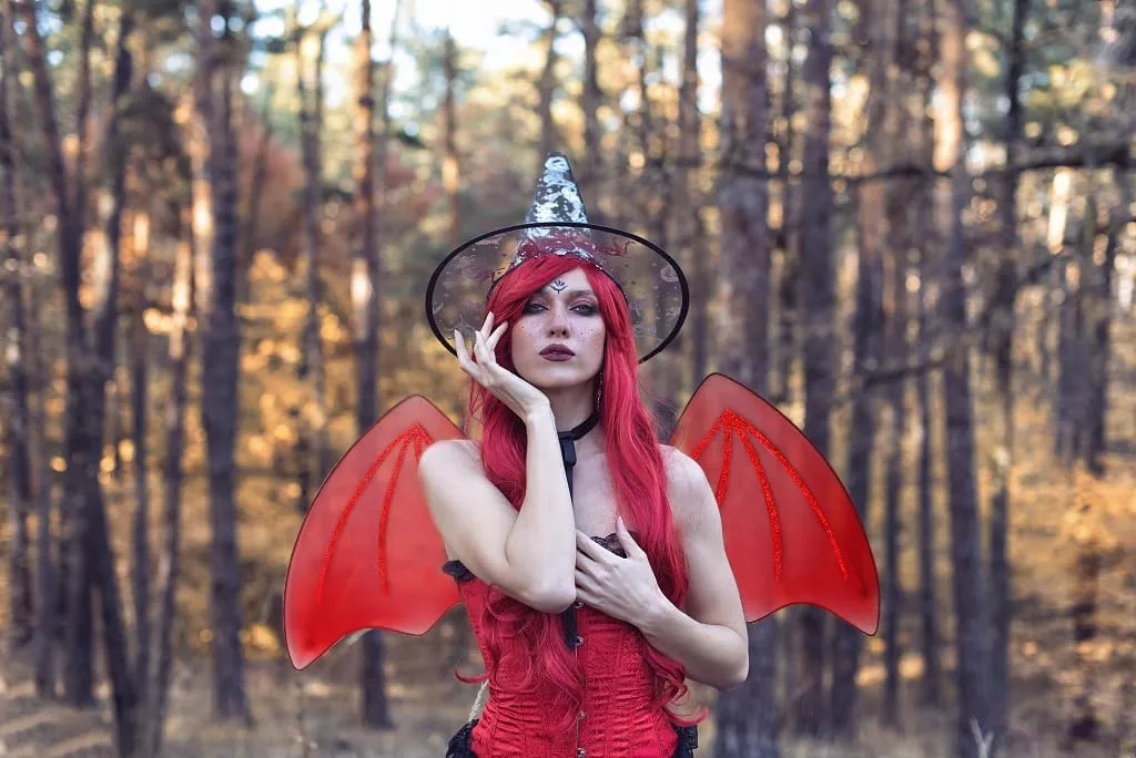 ALIBBON Bat Wings Costume Chiffon Bat Wings Clothes for Women, Bat Wings Dress Up Accessories