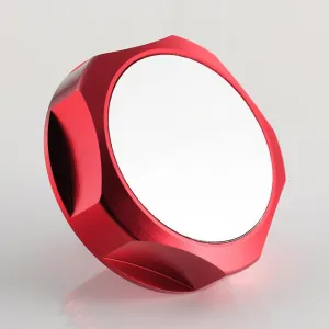 Aluminum Alloy Gas Engine Oil Filler Cap Plug Cover Compatible with Nissan Nismo 240sx 350z 370z RX7 G35 G37 GT-R Livna Qashqai Sunny Sylphy Tiida (NISMO#1-Red)