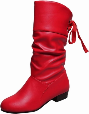 AMDBEL Wide Calf Boots for Women Low Heel Womens Fall Boots 2024 Winter Long Riding Boots Casual Knee High Booties Shoes
