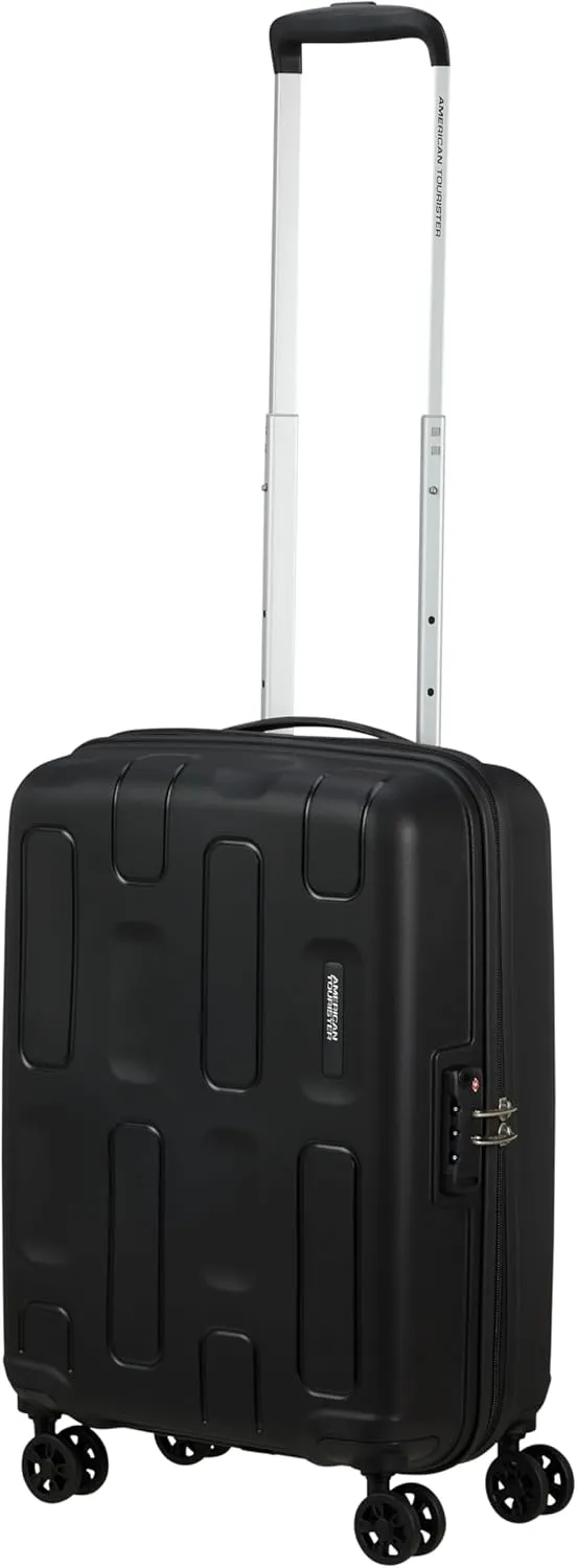 American Tourister Carry-on Luggage, Black (Black), S (55 cm-32 L)