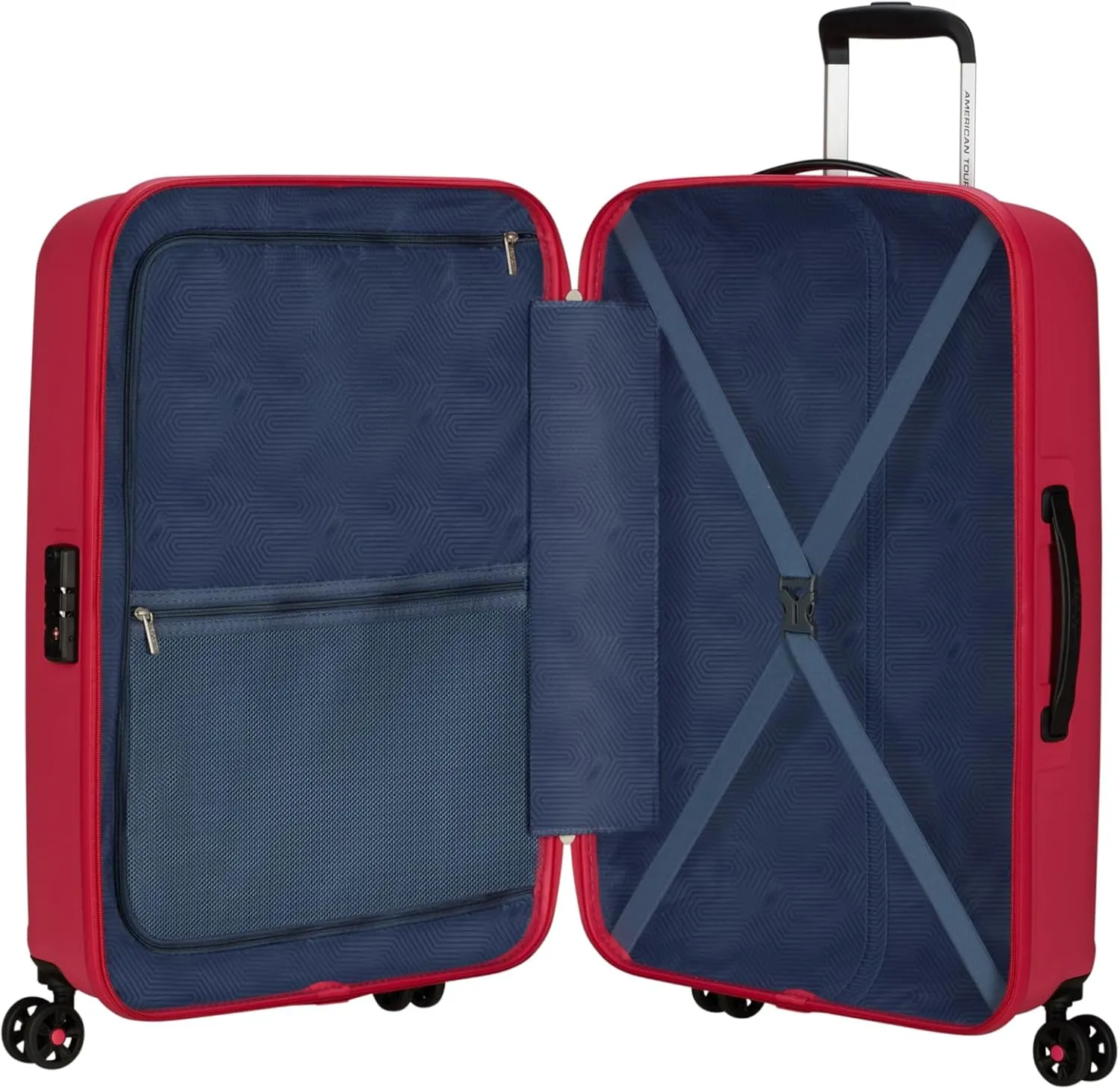 American Tourister Suitcase, Pink Flash, 64 L-3 KG