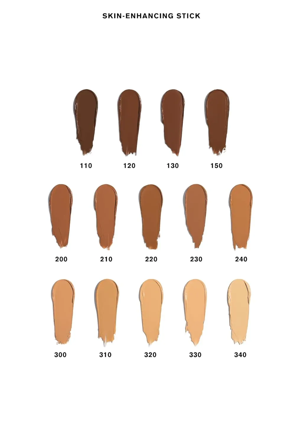 Ami Colé Skin-Enhancing Stick Foundation (200 - deep neutral brown with red tones), 0.20 oz