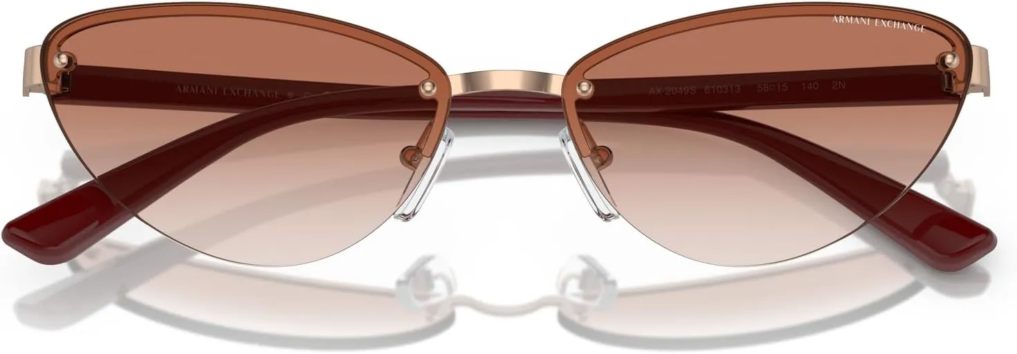 Armani Exchange Women's Ax2049s Cat Eye Sunglasses