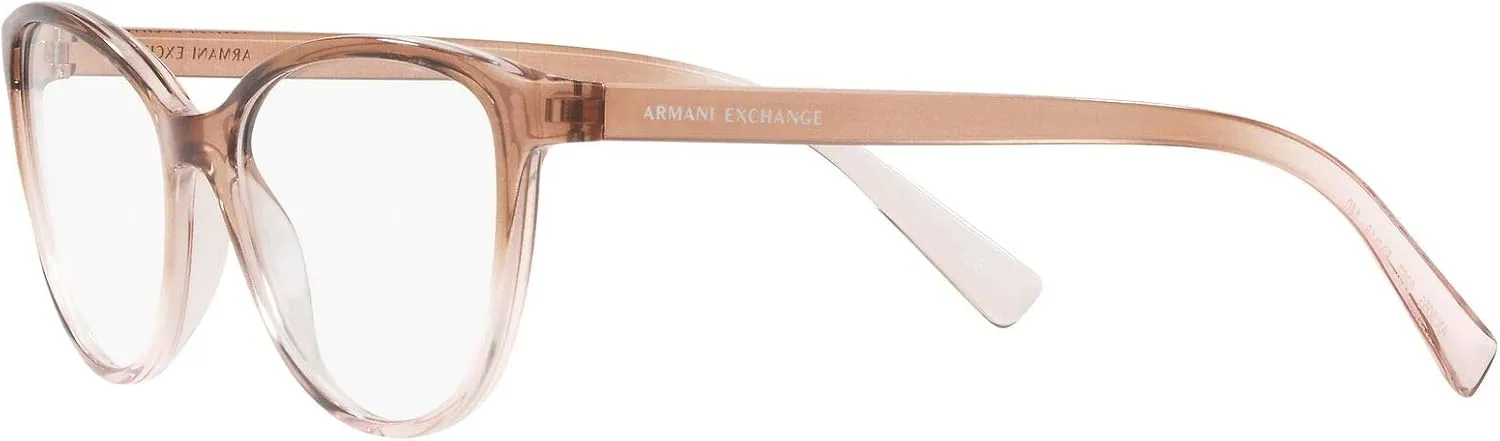 Armani Exchange Women's Ax3053 Square Prescription Eyewear Frames