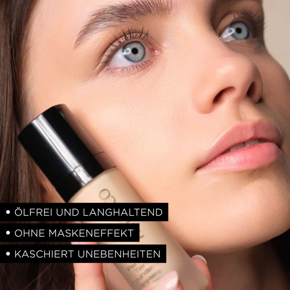 ARTDECO Perfect Teint Foundation - Cool Cashew N°32 - Lightweight Liquid Formula - Medium to Full Coverage - Without Mask-Like Effect - Conceals Imperfections - Vegan Makeup - Hyaluron - 0.67 Fl Oz