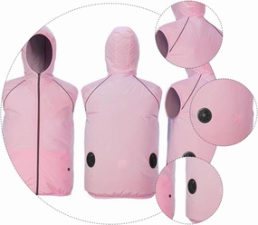 ARTIBETTER Reflective Vest for Women Cooling Vest Fan Men's Waistcoat Sports Outdoor