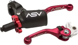 ASV Unbreakable F4 Off-Road Clutch and Brake Lever w/PRO Perch # BC F41506PX - Red