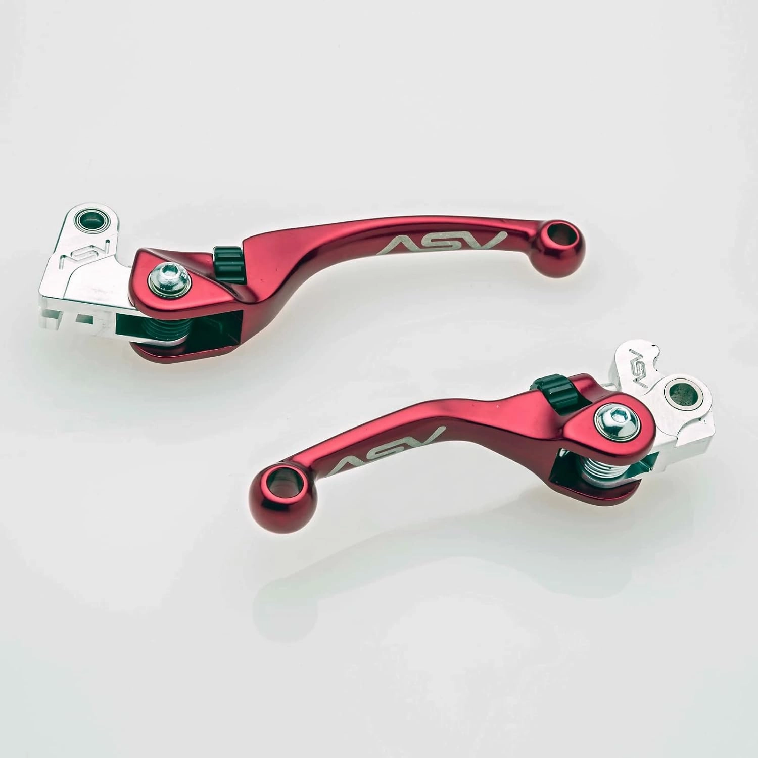 ASV Unbreakable F4 Clutch and Brake Lever Pack # BC F41704 - Red