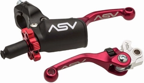 ASV Unbreakable F4 Off-Road Clutch and Brake Lever w/PRO Perch # BC F40106PX - Red