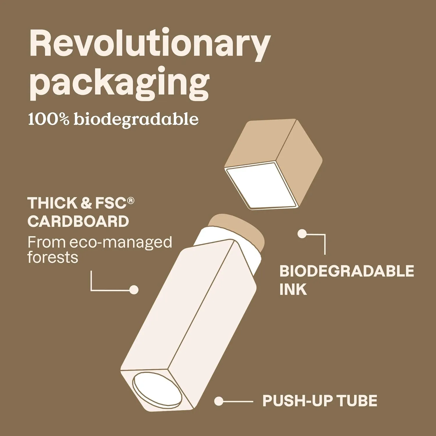 ATTITUDE Oceanly Plastic-Free Light Coverage Foundation Stick, Titanium Dioxide-Free,EWG Verified, Vegan & Cruelty-free Makeup, Nude, 16141, 0.42 Ounces