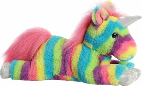 Aurora - Rainbow Collection - 12" Rainbow Unicorn Bright