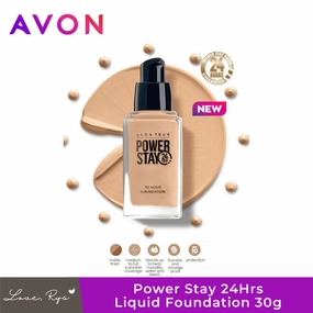 Avon Power Stay 24-Hour Liquid Foundation 30g | Choose A Shade