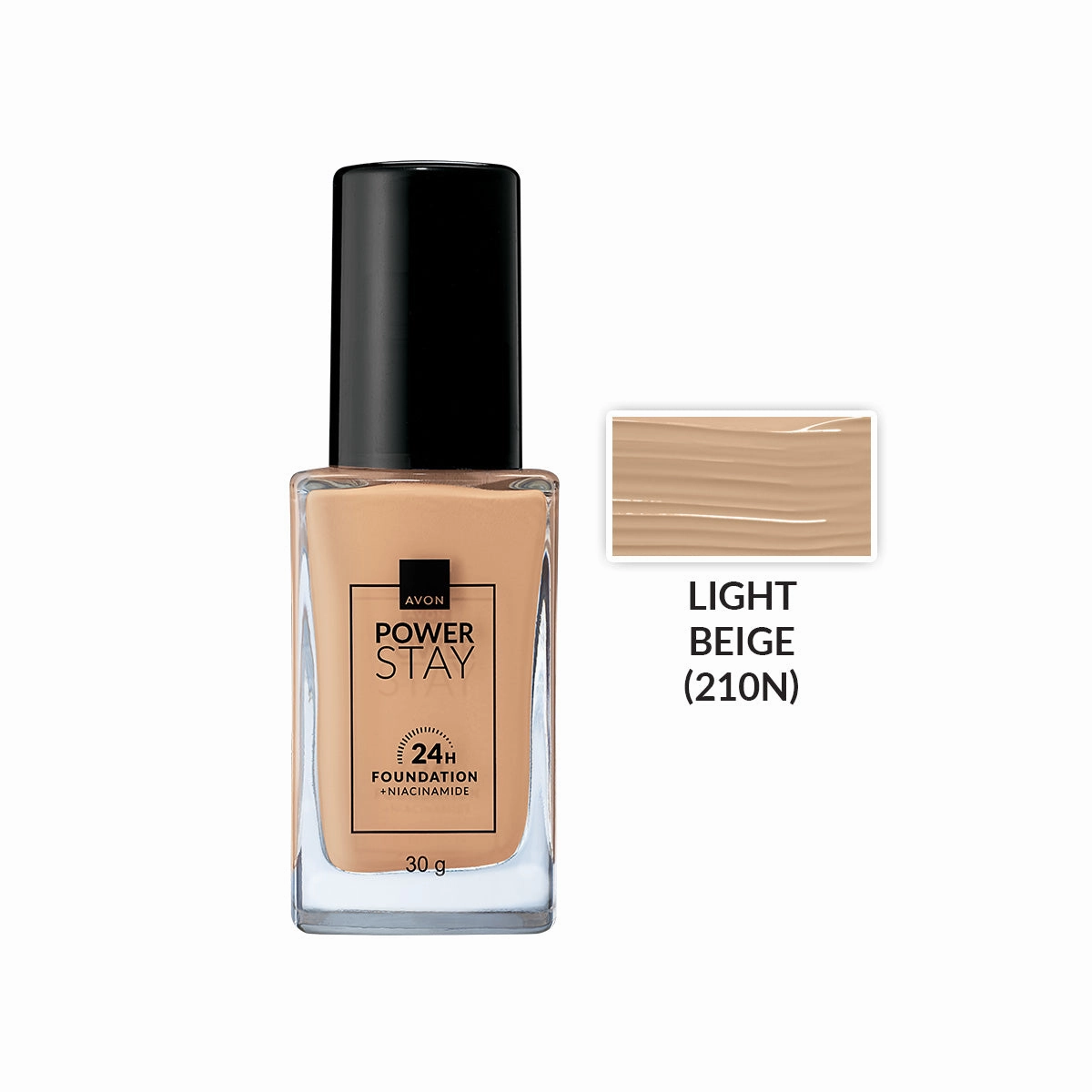 Avon Power Stay 24-Hour Liquid Foundation with Niacinamide 30g
