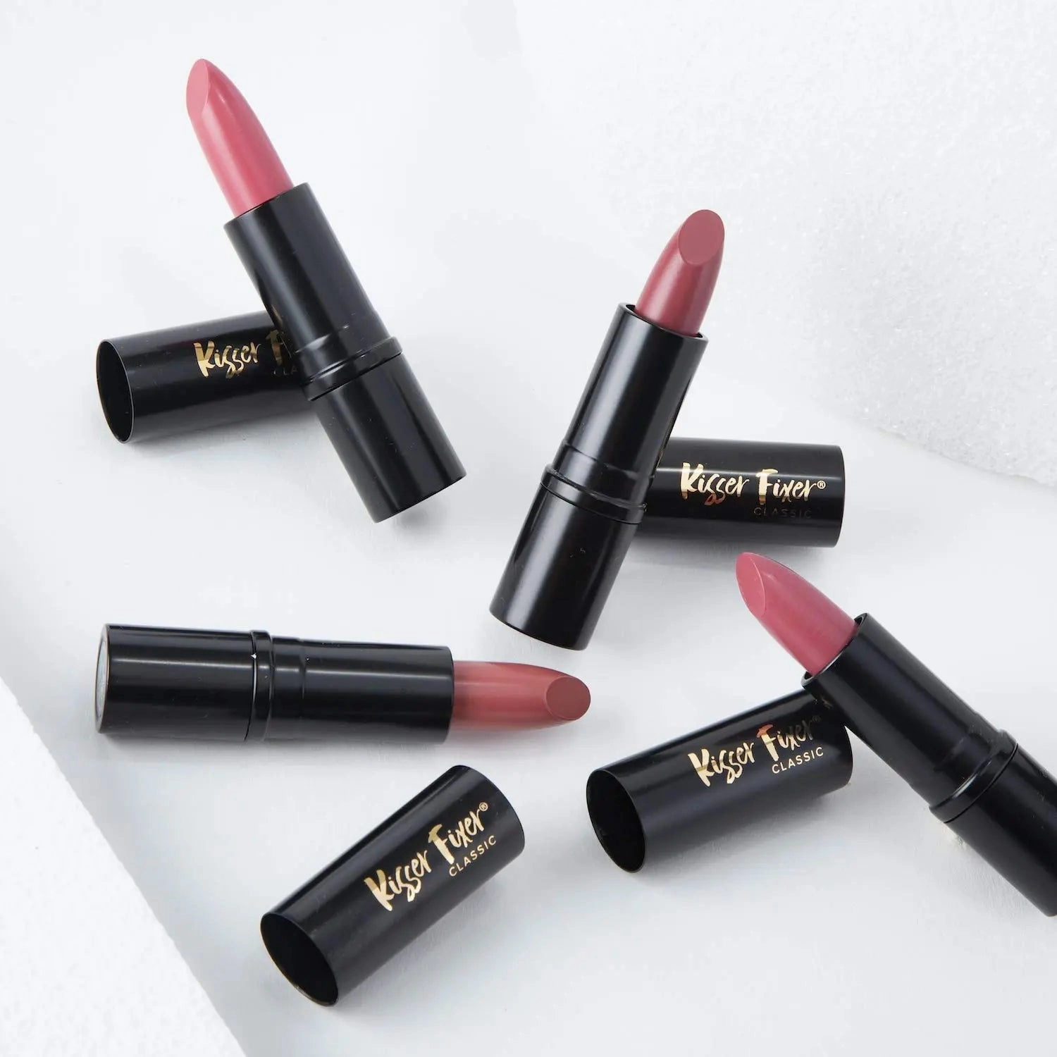 Belle Beauty Kisser Fixer Classic Lipstick - Bold Pigmented Long Wear Lipstick - Smoothing Lipstick With Shea Butter (Petal Pink)