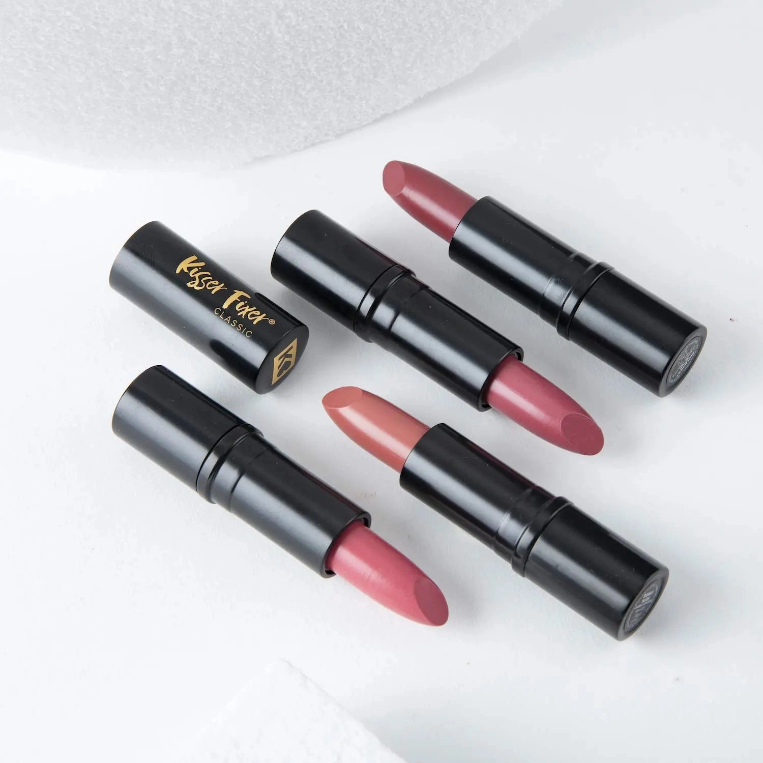 Belle Beauty Kisser Fixer Classic Lipstick - Bold Pigmented Long Wear Lipstick - Smoothing Lipstick With Shea Butter (Petal Pink)