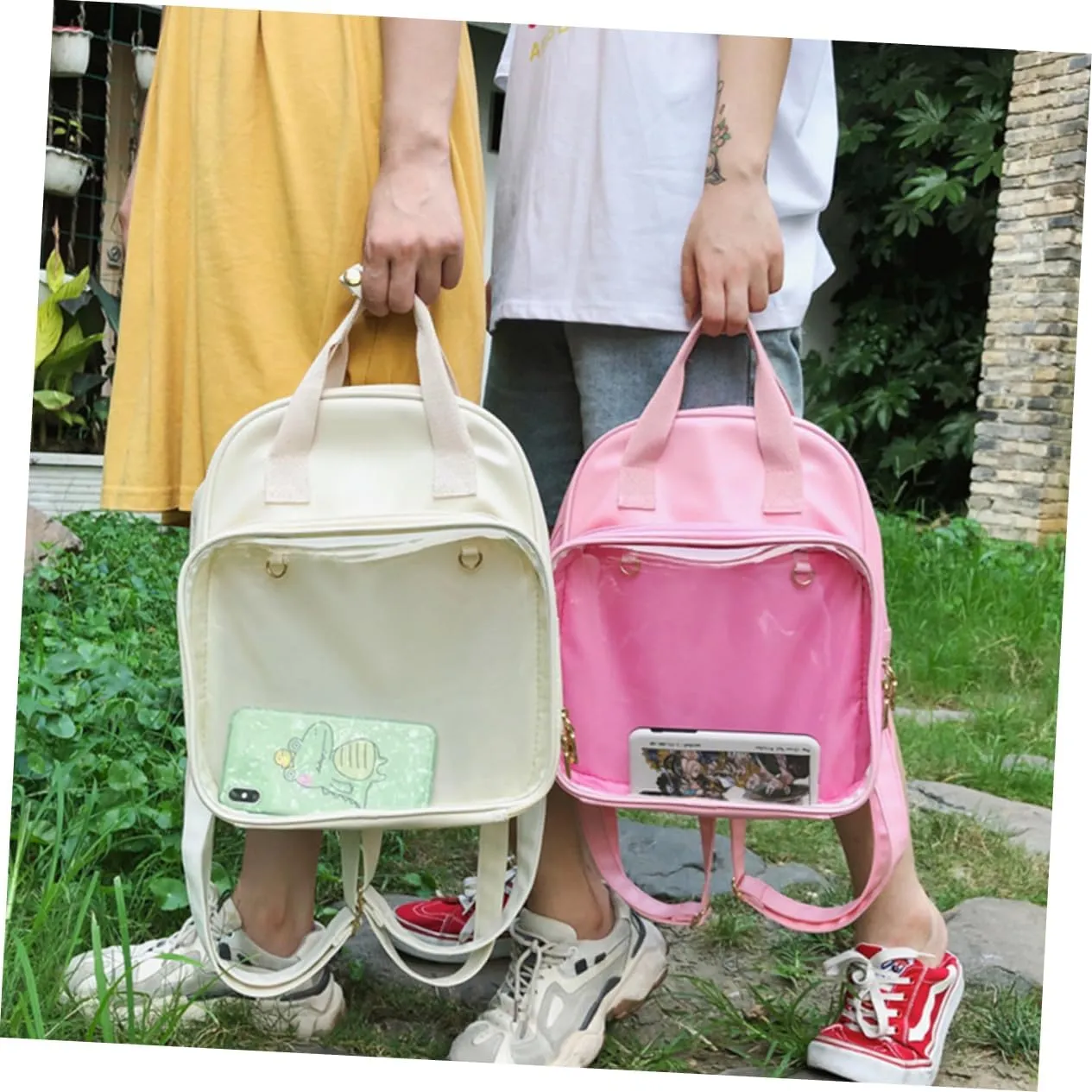 BESPORTBLE Candy Backpack School Bag for Girls Women Boys and Girls Men Large Capacity Easy Zippered Design