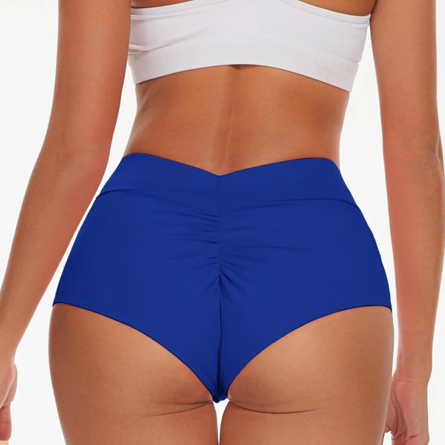 Biker Shorts Women Women Butt Lifting Shorts Pockets High Waisted Biker Anti Cellulite Up Workout Gym Shorts