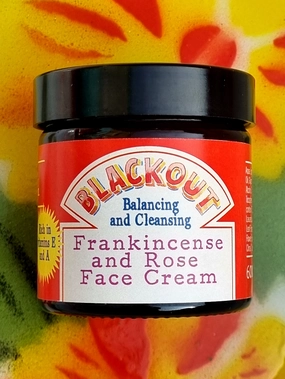 Blackout creams made with essential oils