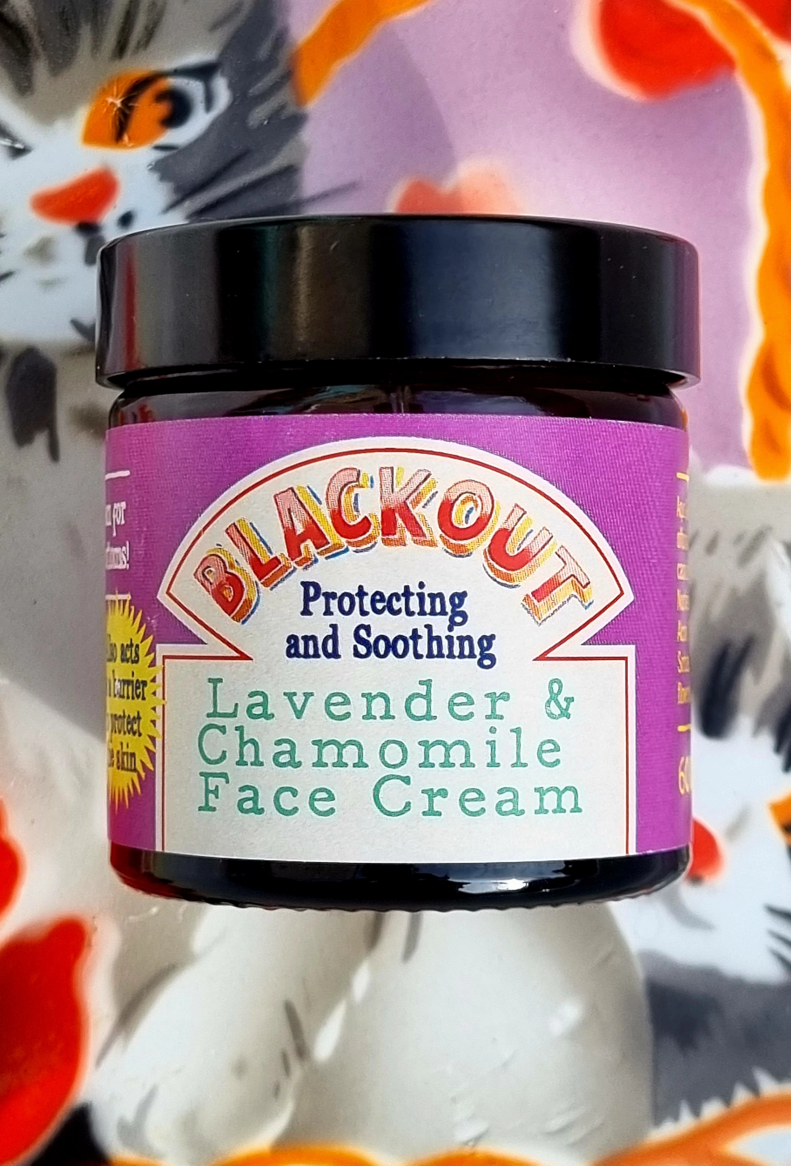 Blackout creams made with essential oils
