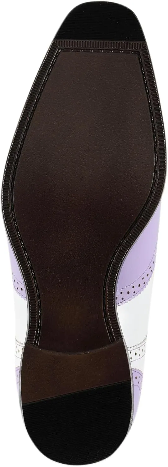 Bolano Elwyn, Men's Dress Shoes - Oxford & Wingtip - Spectator Two-Tone, Lace Up, Brogue Formal Shoes