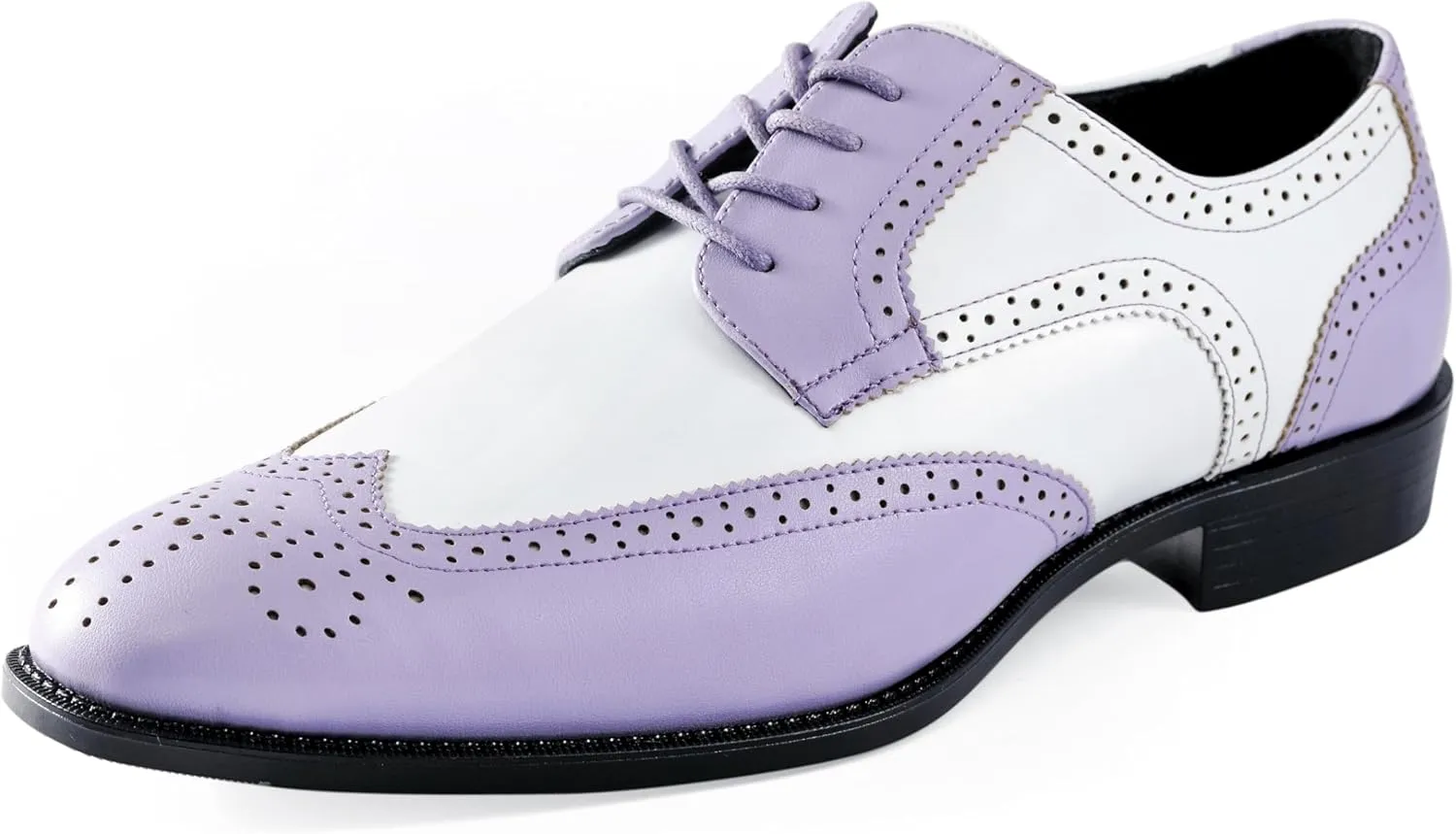 Bolano Elwyn, Men's Dress Shoes - Oxford & Wingtip - Spectator Two-Tone, Lace Up, Brogue Formal Shoes