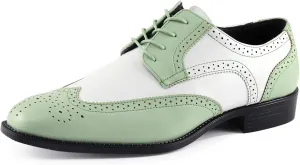 Bolano Elwyn, Men's Dress Shoes - Oxford & Wingtip - Spectator Two-Tone, Lace Up, Brogue Formal Shoes
