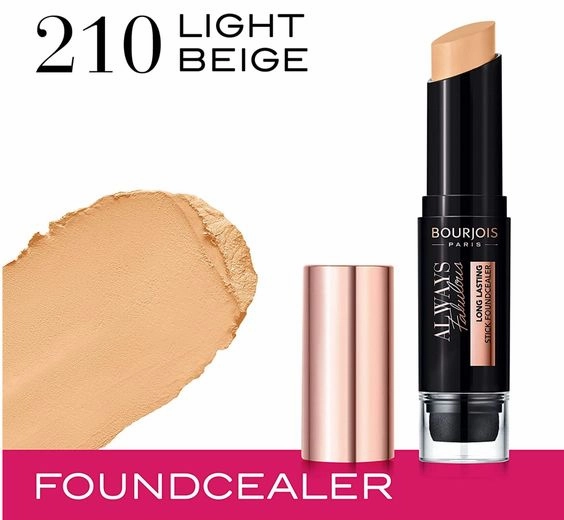 Bourjois Always Fabulous Long Lasting Stick Foundation - 210 Light Beige