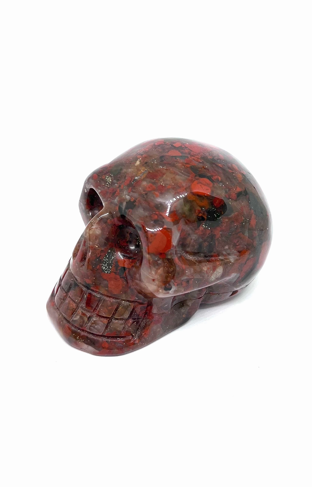 Bracciated Jasper Crystal Skull