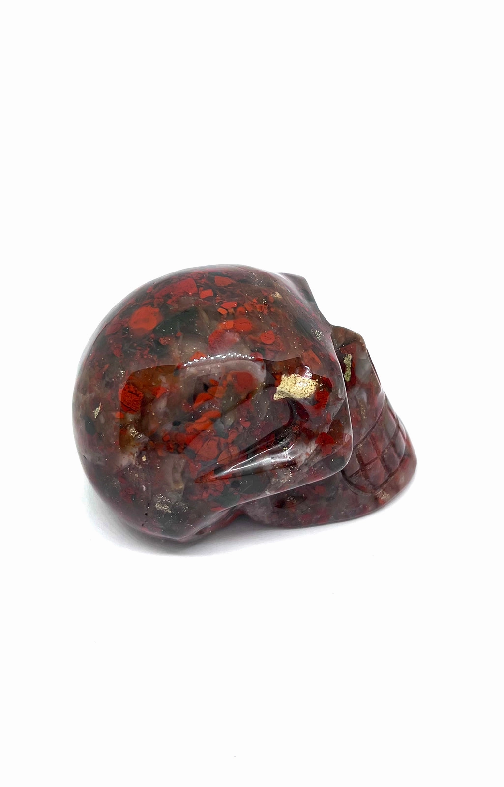 Bracciated Jasper Crystal Skull
