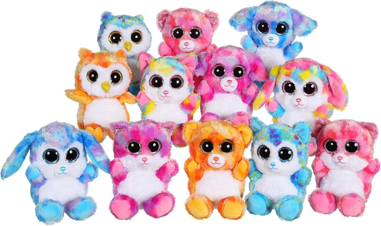 Brilloo Friends 13cm - Dog Pink/Purple - Loona