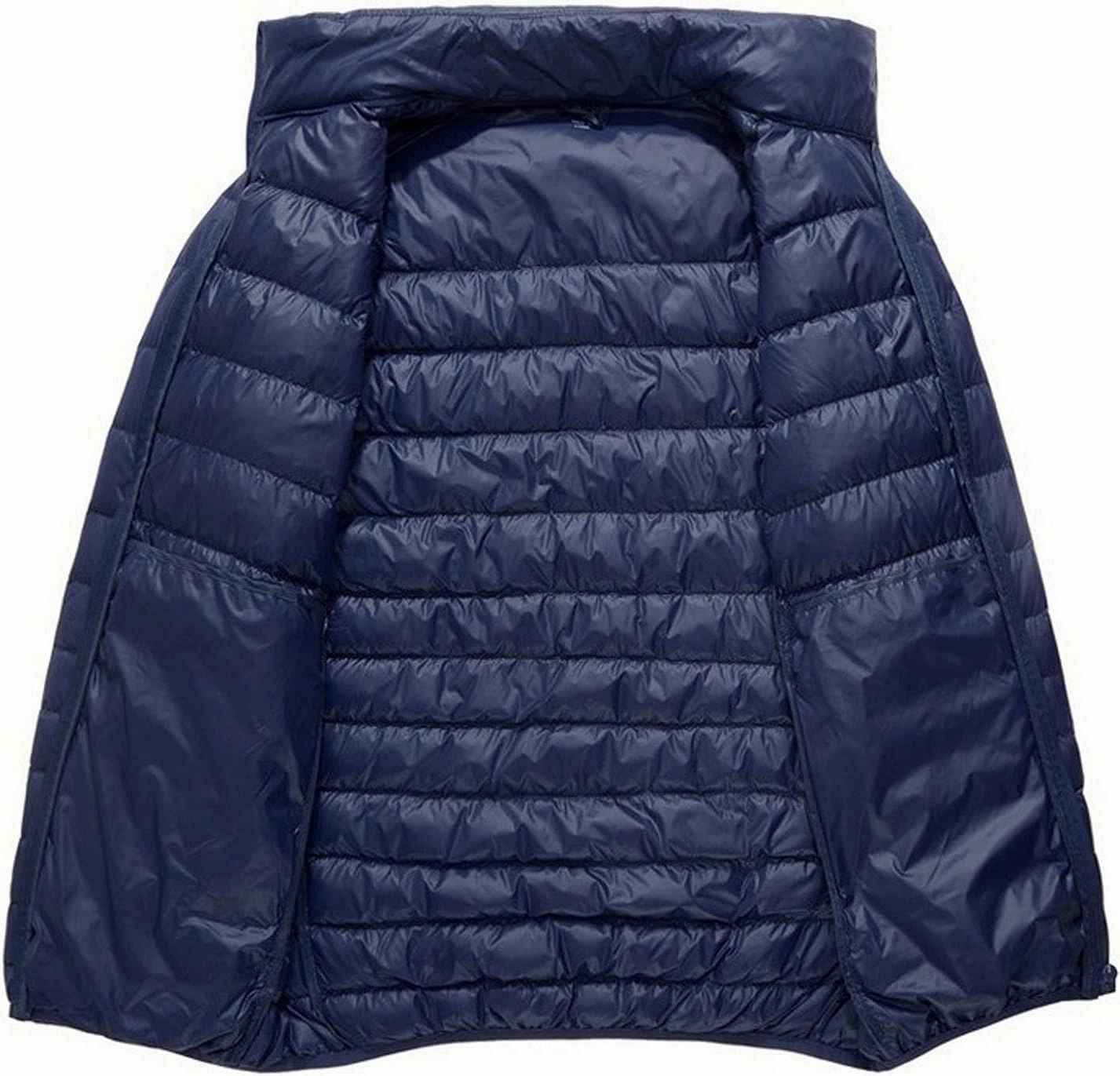 Bubble Jacket For Men With Hood Light Padded Packable Puffer Jacket Hooded Zip Up Lightweight Quilted Down Coat