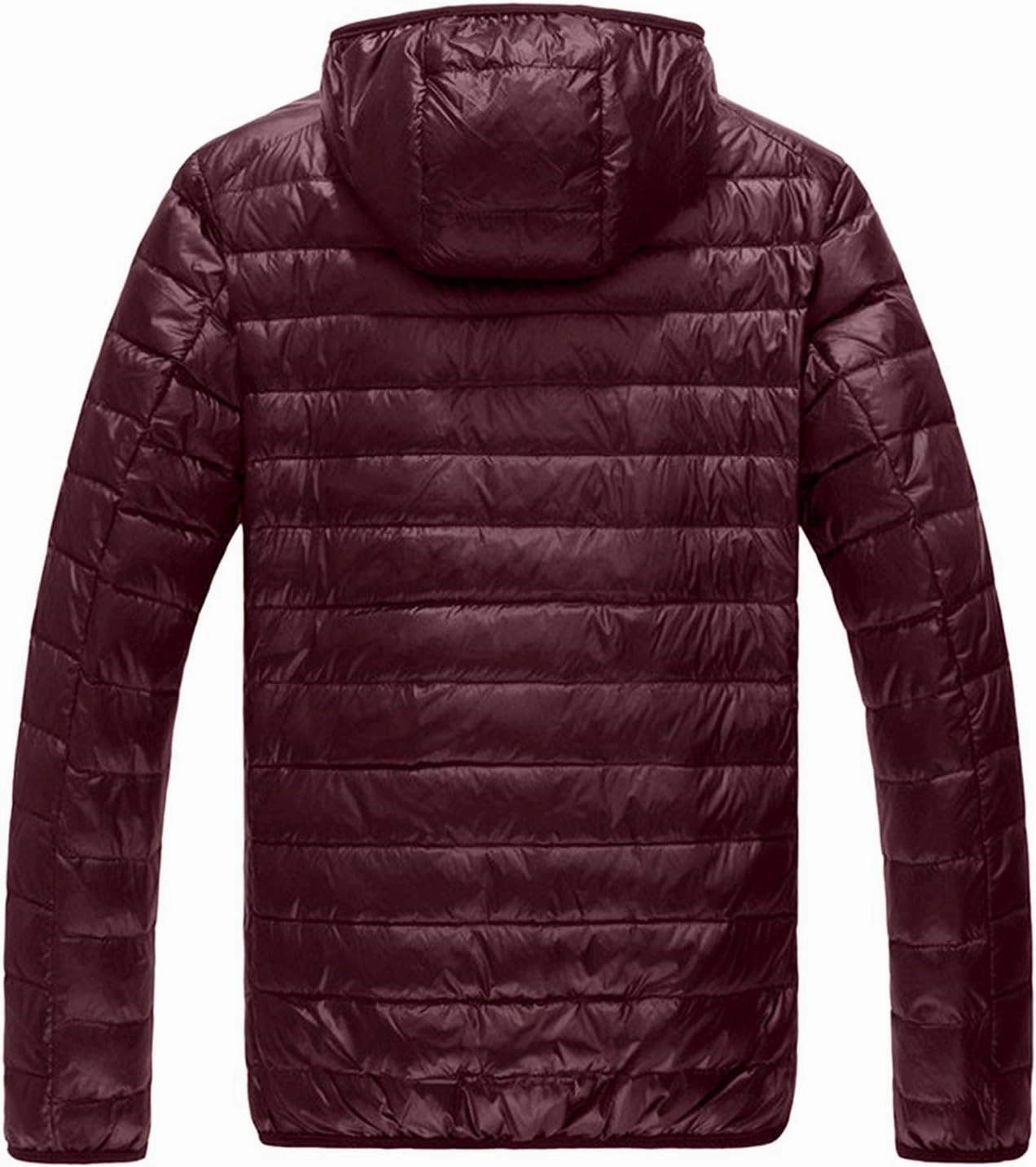 Bubble Jacket For Men With Hood Light Padded Packable Puffer Jacket Hooded Zip Up Lightweight Quilted Down Coat