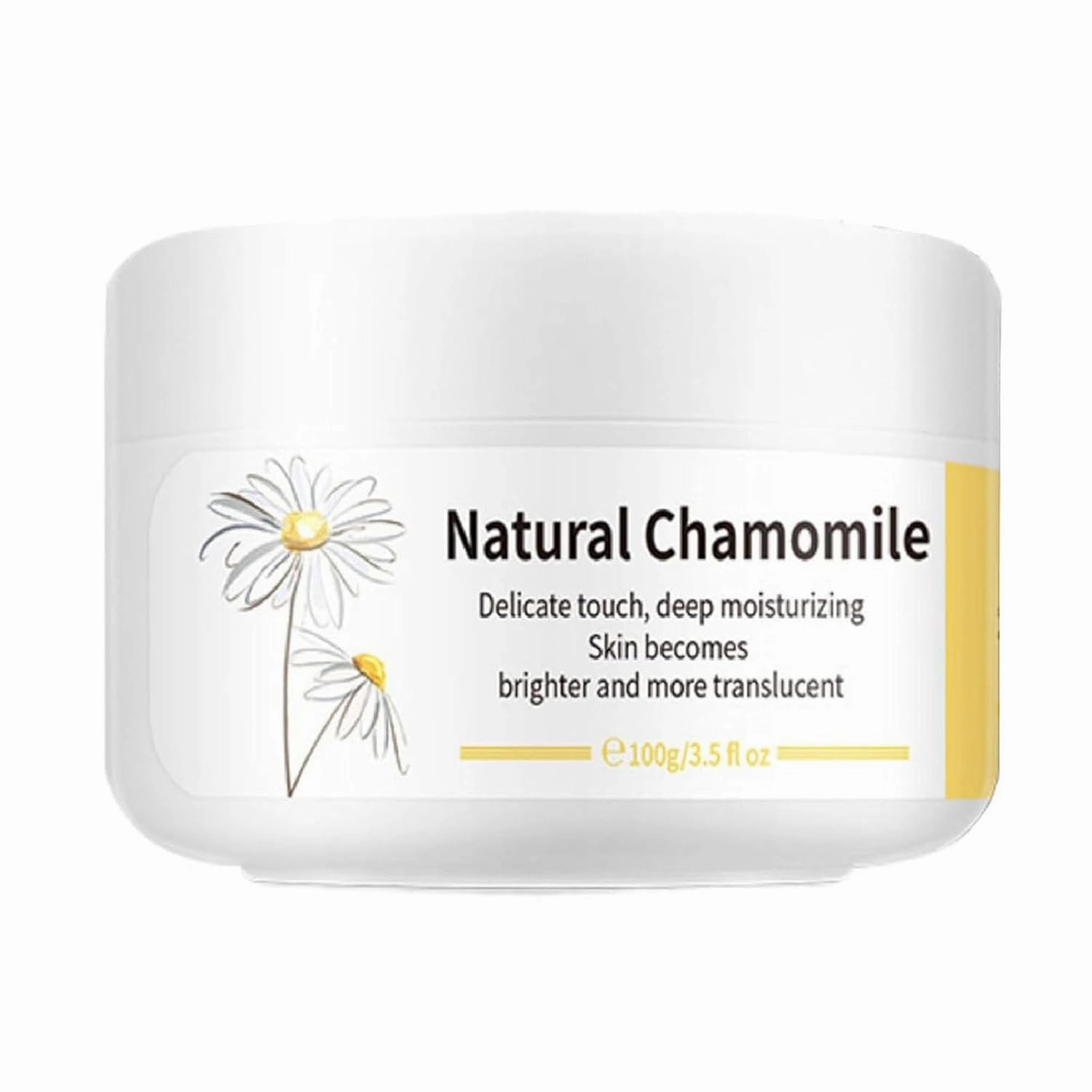 Chamomile Face Cream, Soothing Moisturizer for Dry & Sensitive Skin, Moisturizing and maintaining stability, Non-Greasy Formula (1PCS)