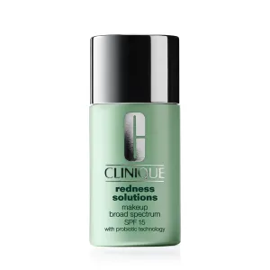 Clinique Redness Solutions Liquid Foundation Makeup Broad Spectrum SPF 15 With Probiotic Technology | Covers Redness   Appropriate For Skin With Rosacea
